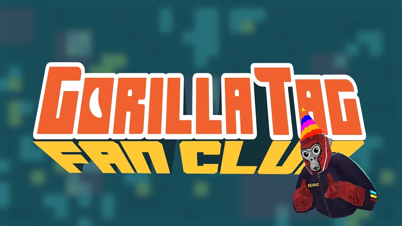 Official Gorilla Tag press kit image connected to community and fan-club activity.