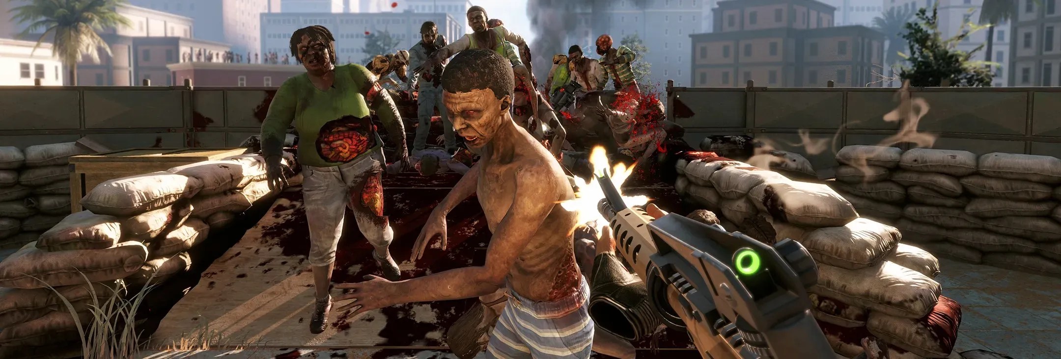 Arizona Sunshine 2 outdoor zombie encounter