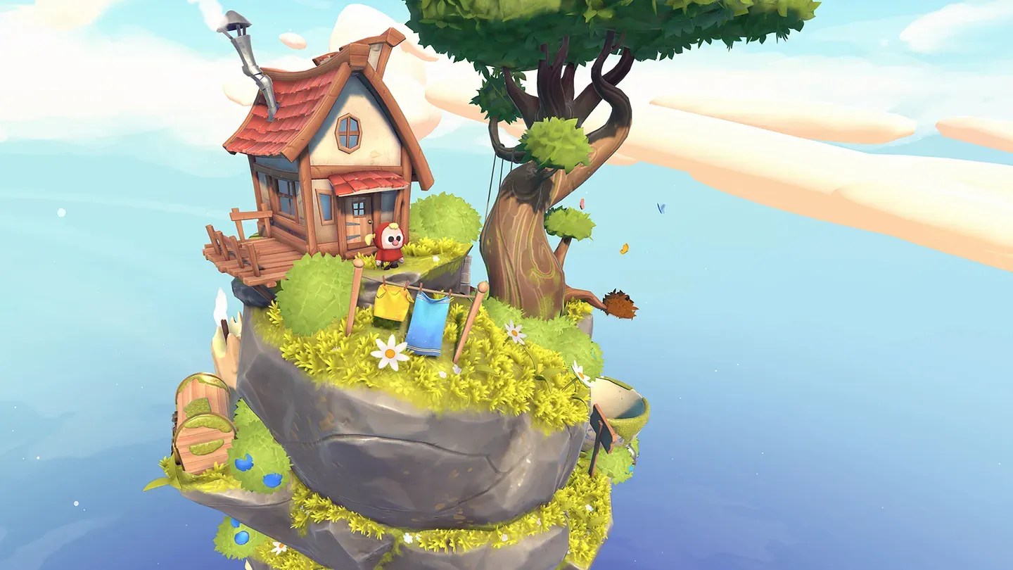 The Curious Tale of the Stolen Pets Meta Quest miniature home island diorama
