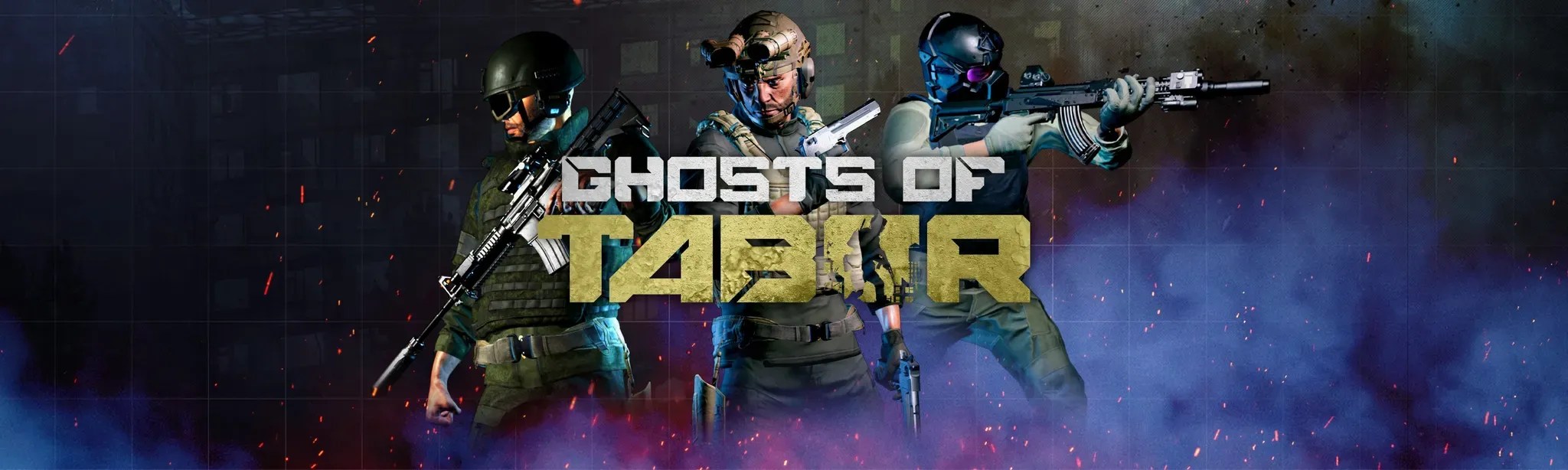 Ghosts of Tabor large indoor raid scene with armed enemy and extraction shooter lighting
