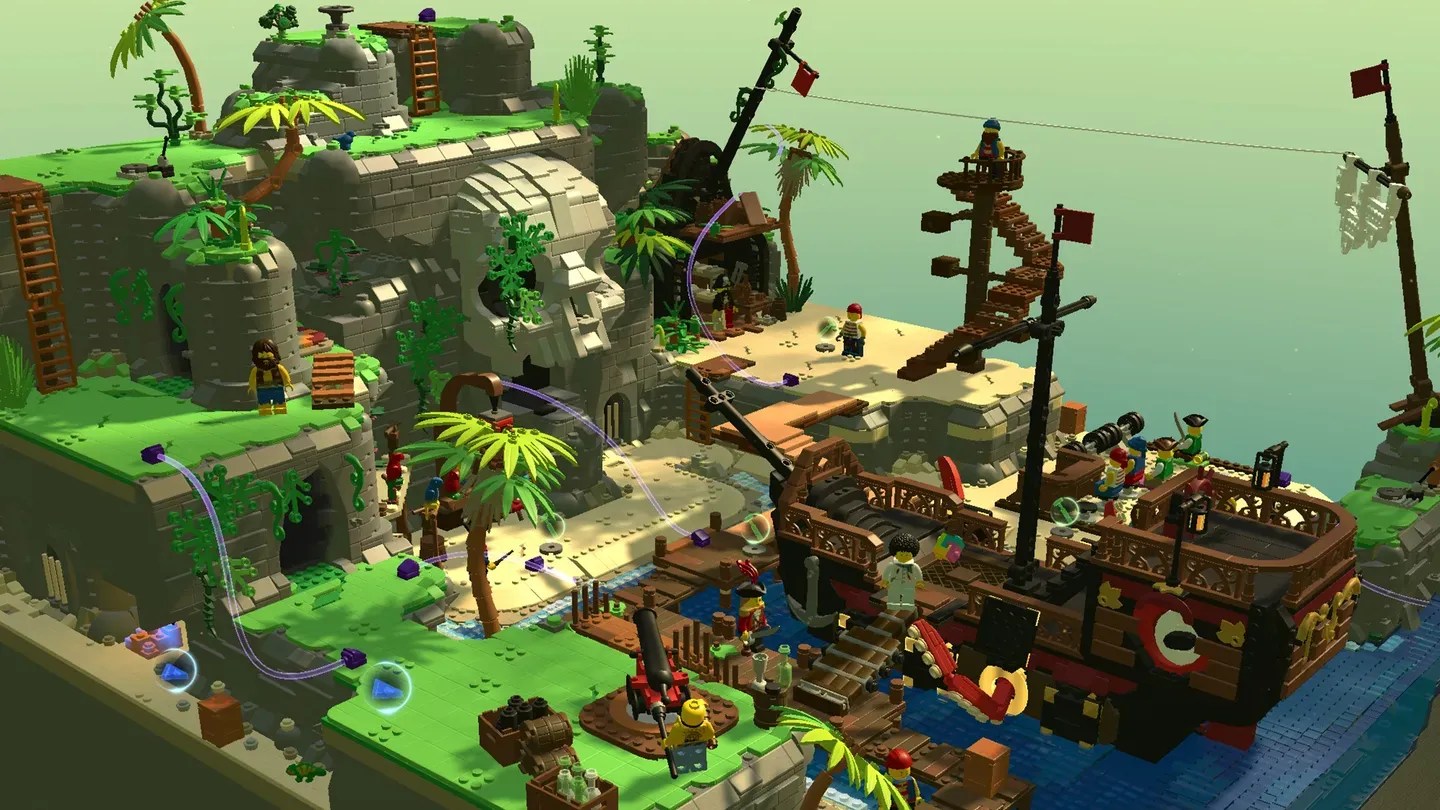 LEGO Bricktales Meta Quest gameplay screenshot 1