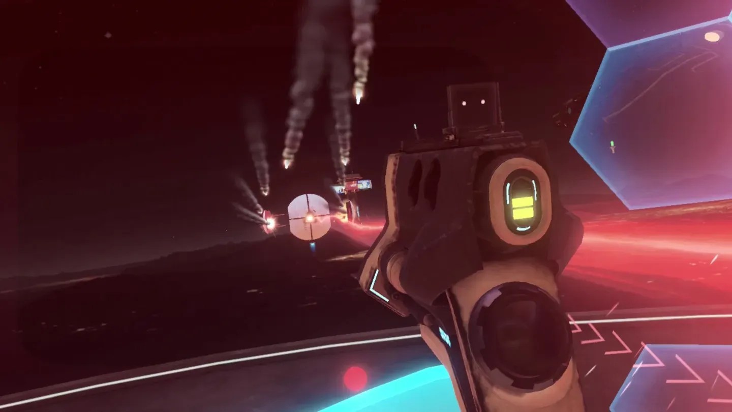 Space Pirate Trainer DX Meta Quest gameplay screenshot 4