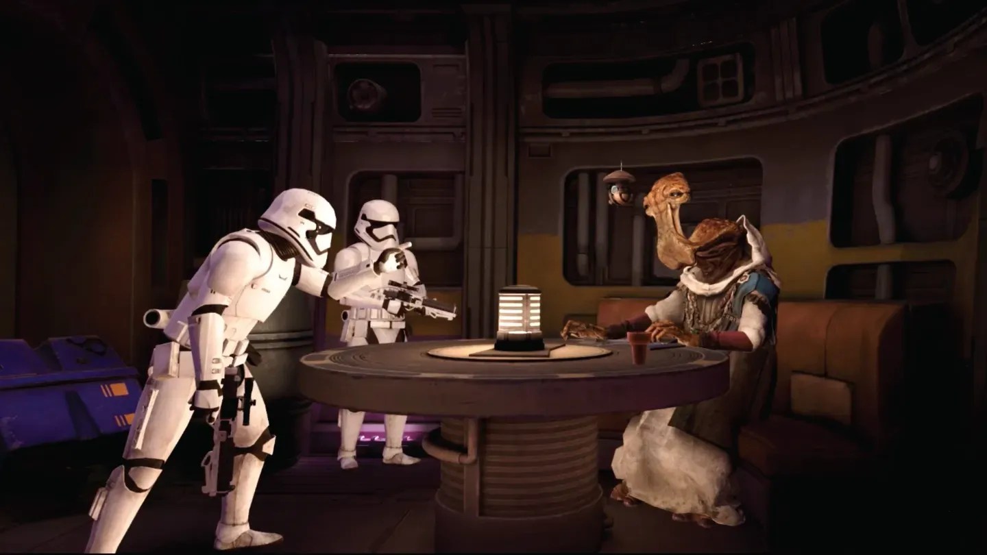 Star Wars: Tales from the Galaxy's Edge Meta Quest gameplay screenshot 1
