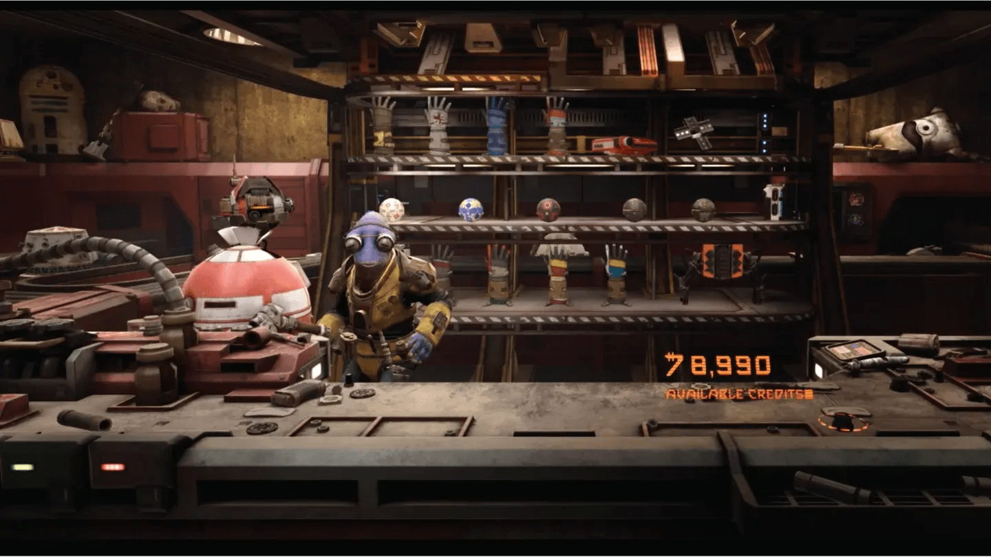 Star Wars: Tales from the Galaxy's Edge Meta Quest gameplay screenshot 4