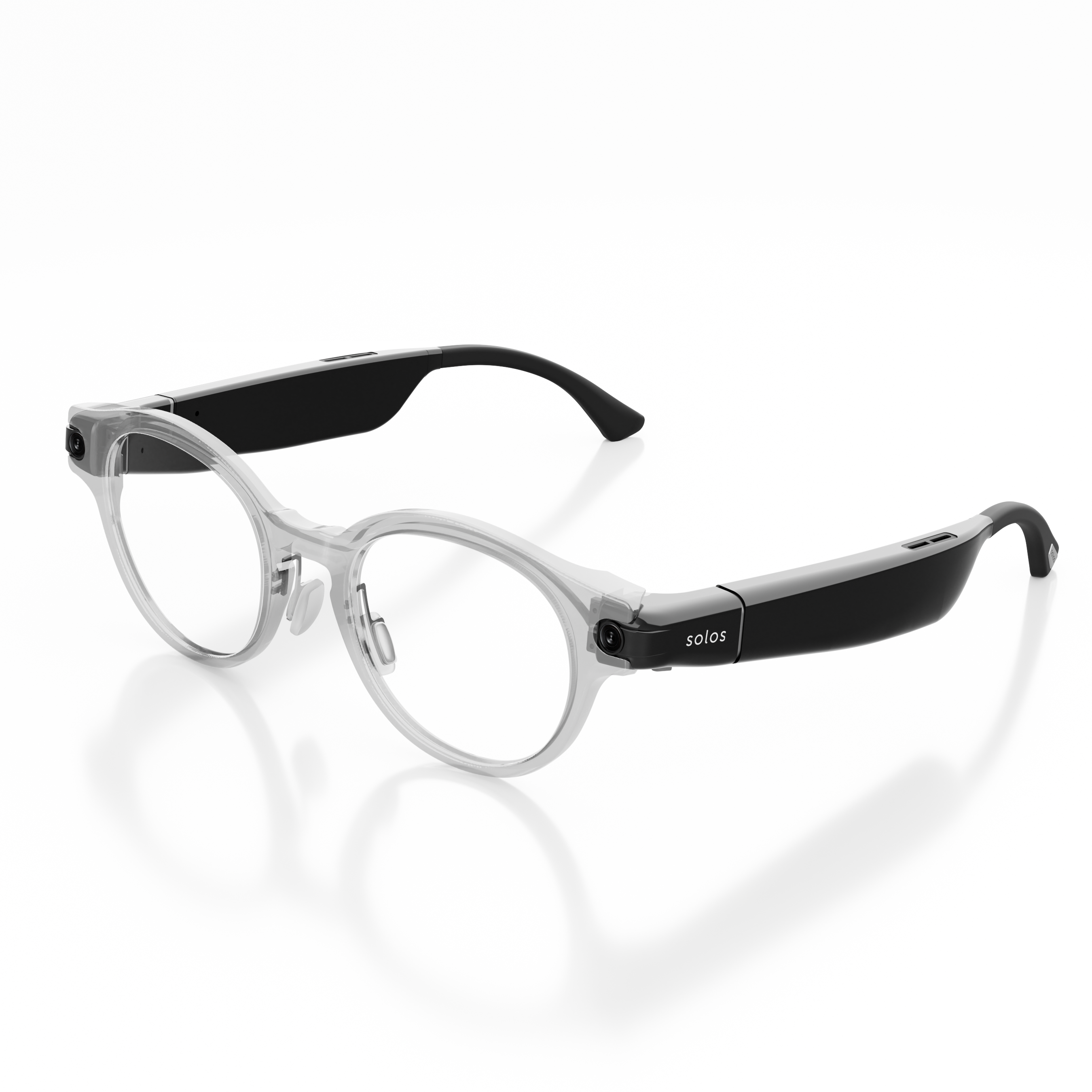Solos AirGo V2 clear frame official product image
