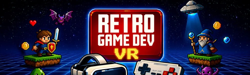 Daily VR App Recommendation for June 27, 2026: RetroGameDev VR on Meta&nbsp;Quest