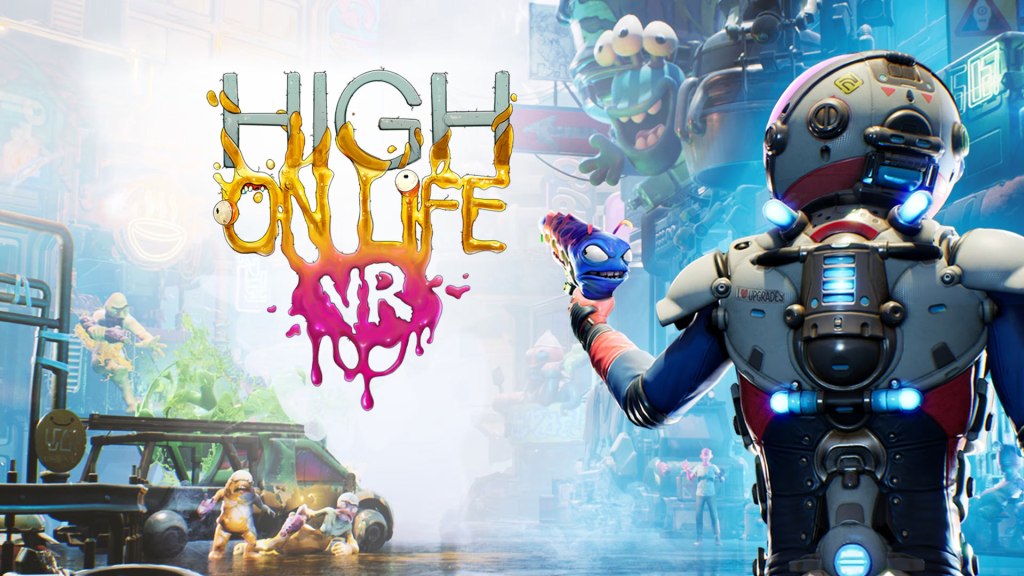 High on Life VR official promotional image for Meta Quest, PSVR 2, and SteamVR coverage