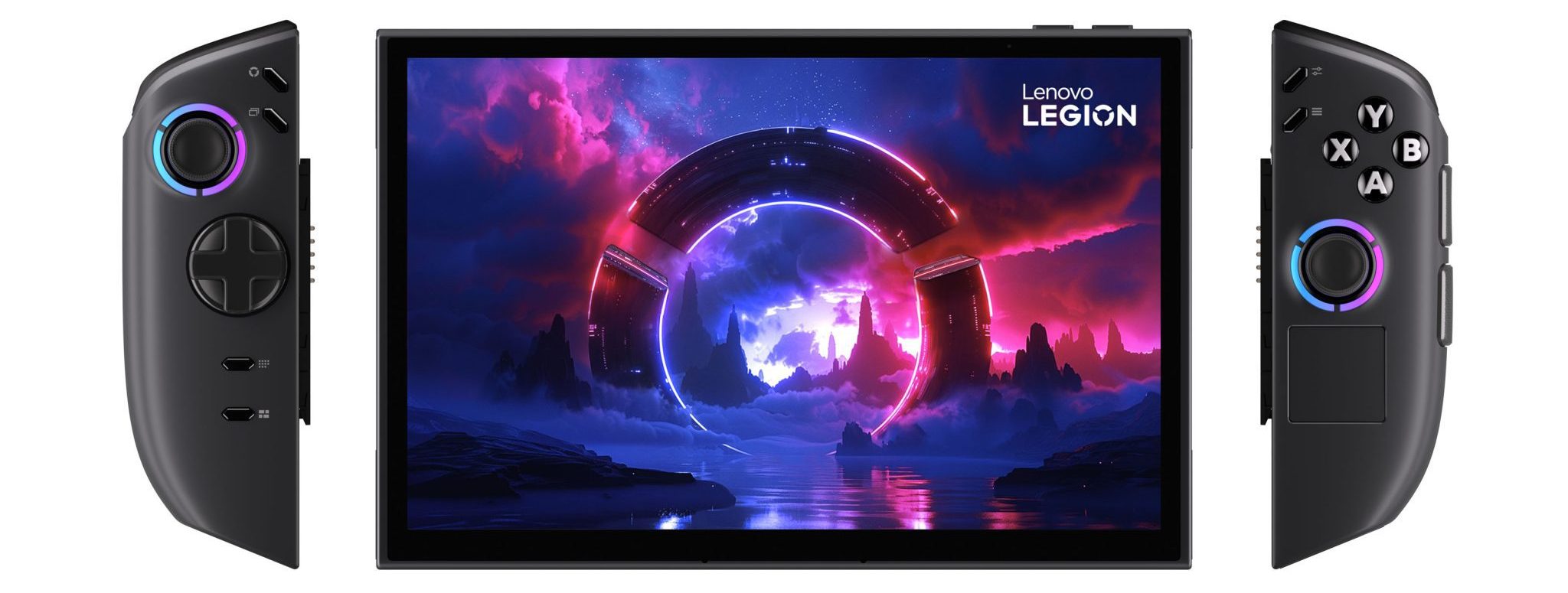Legion Go 2 with controllers detached
